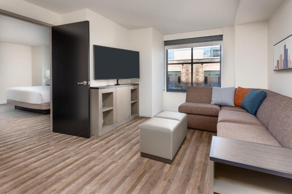 One-Bedroom King Suite with Sofa Bed interior